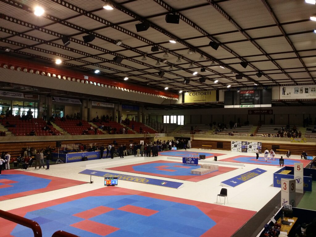 Un arena bellissima per un campionato italiano cadetti a come i grandi!!!