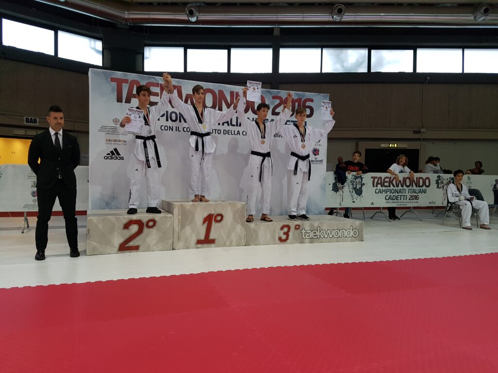 Riccardo terzo classificato sul podio :-)
